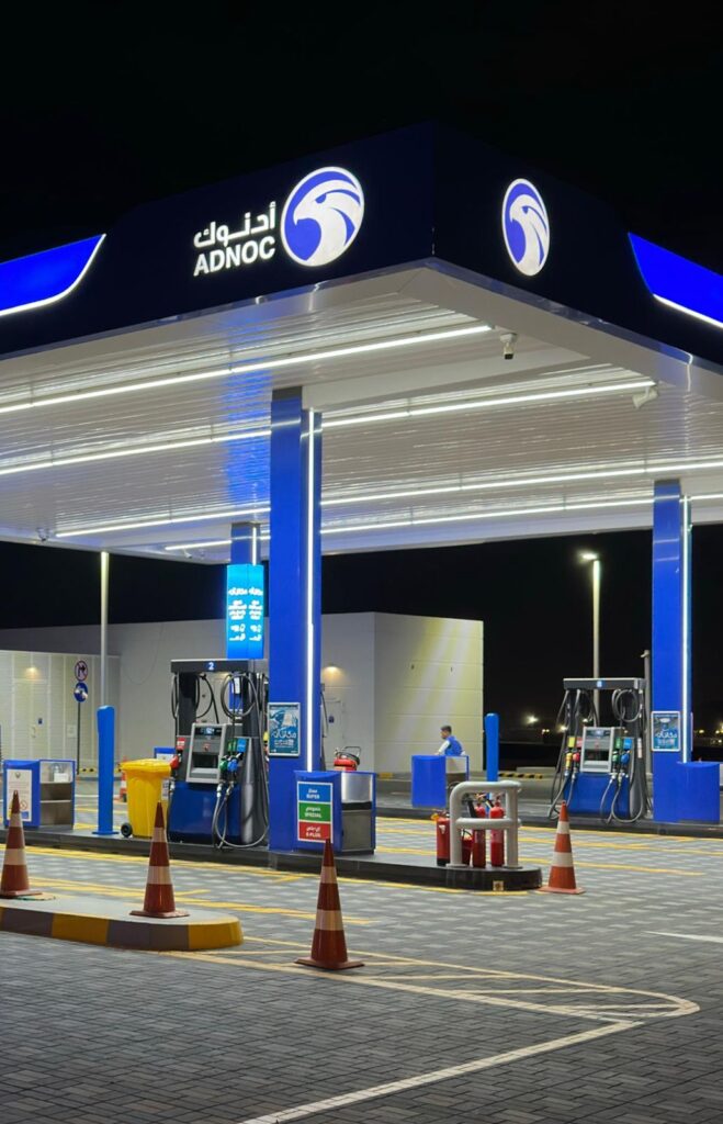 Extension of Service Station Canopy